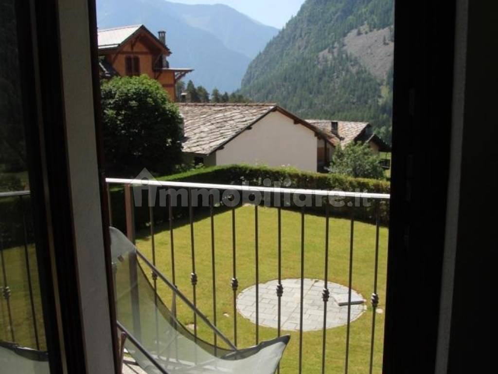 vista dal balcone