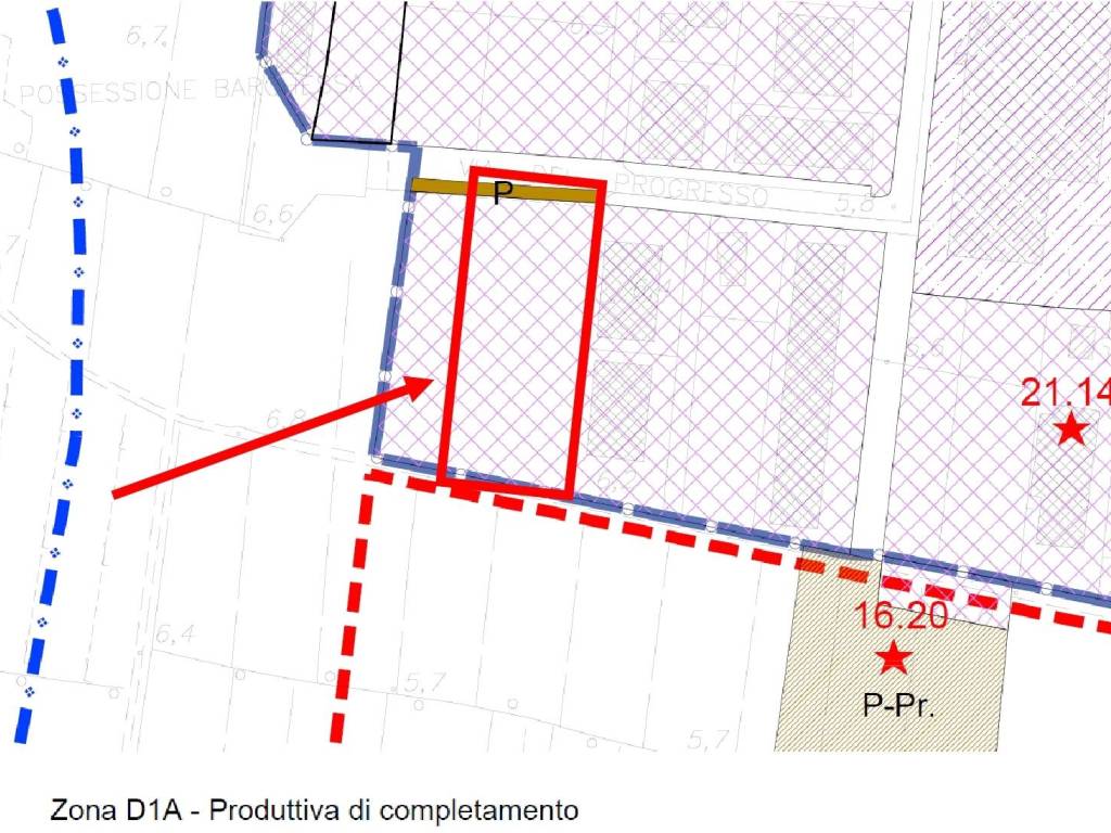 Terreno Produttivo - Piano Degli Interventi