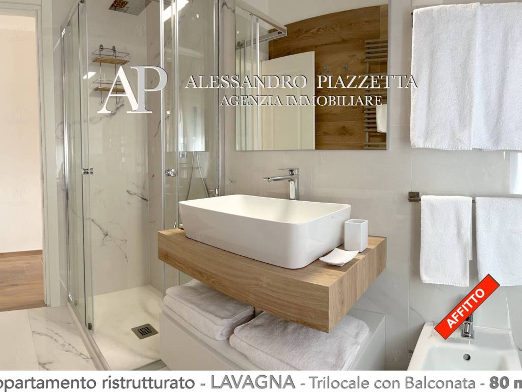 Bagno completo con doccia