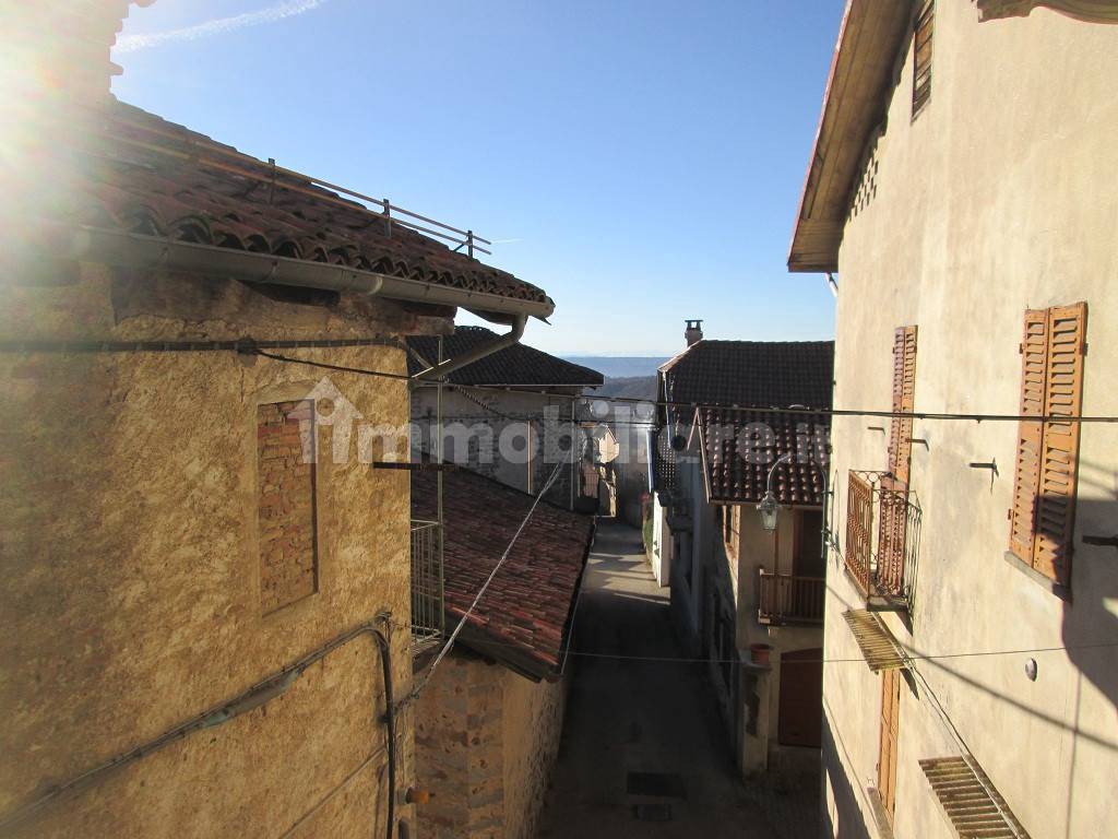 Veduta dal balcone