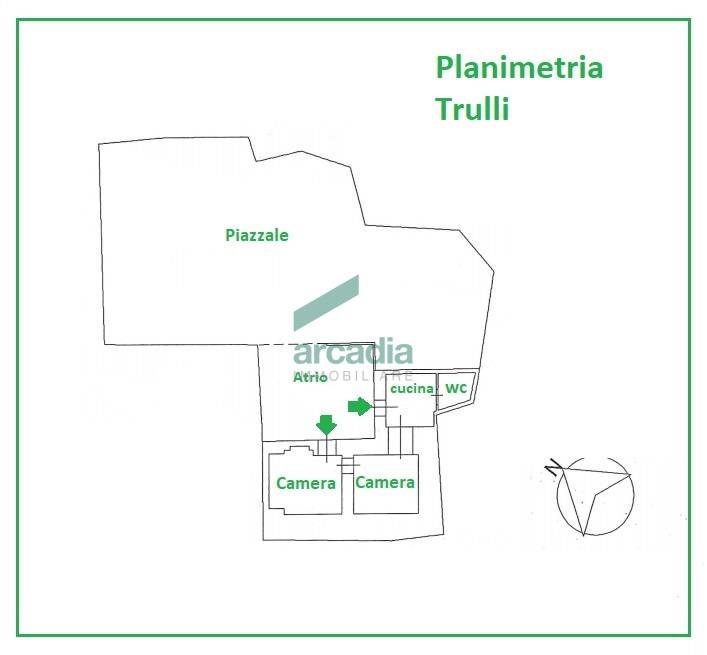 Planimetria trulli