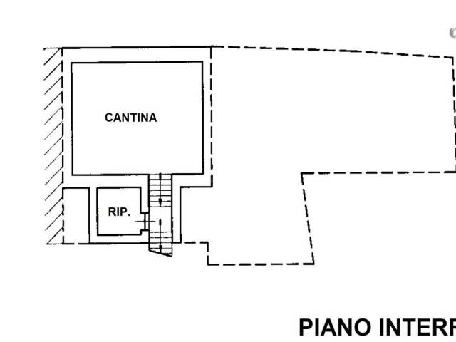 Planimetria piano interrato