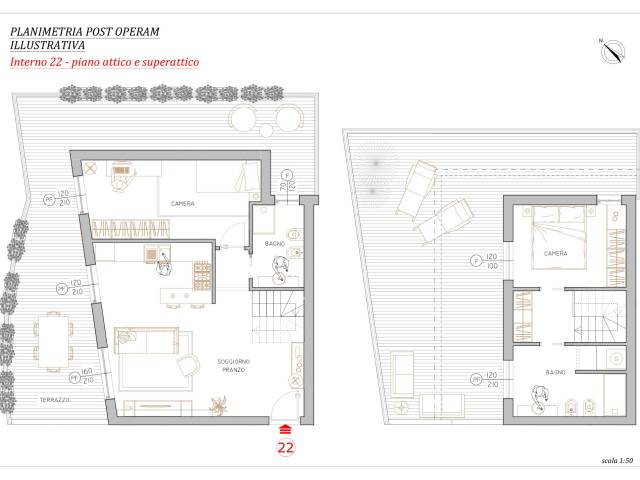 INT. 22 ATTICO E SUPER ATTICO