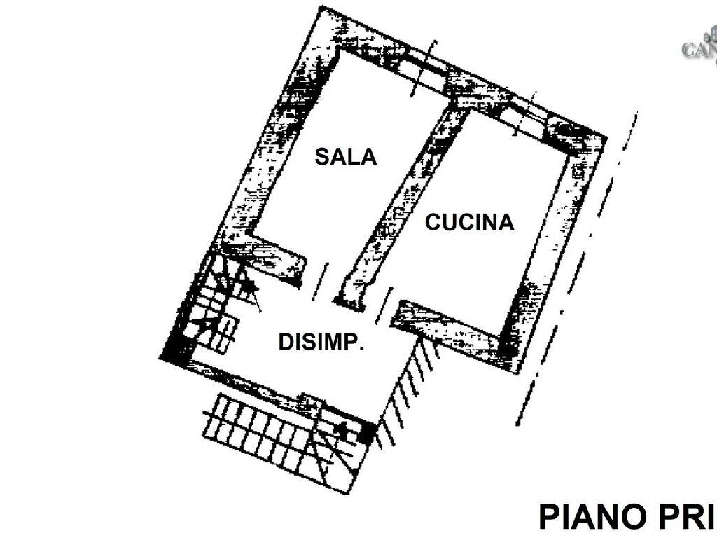 planimetria piano primo