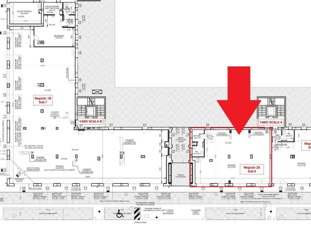 Locale commerciale corso acqui 219, cristo, alessandria