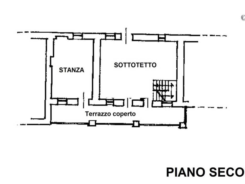 planimetria secondo piano