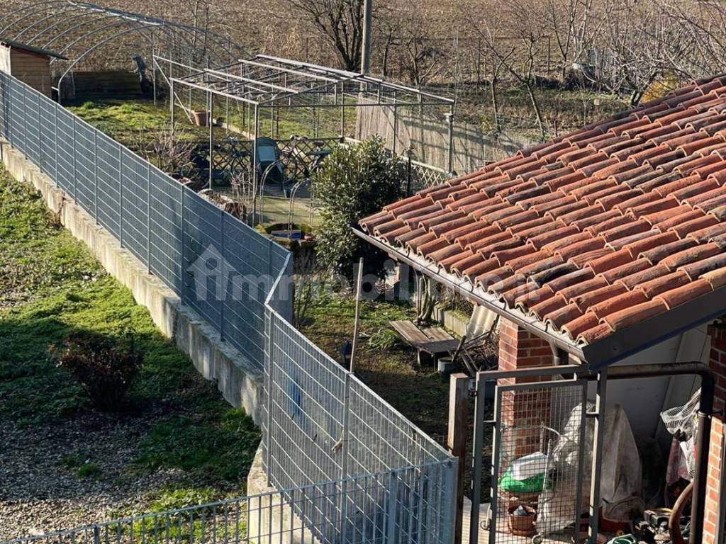 vista dal balcone