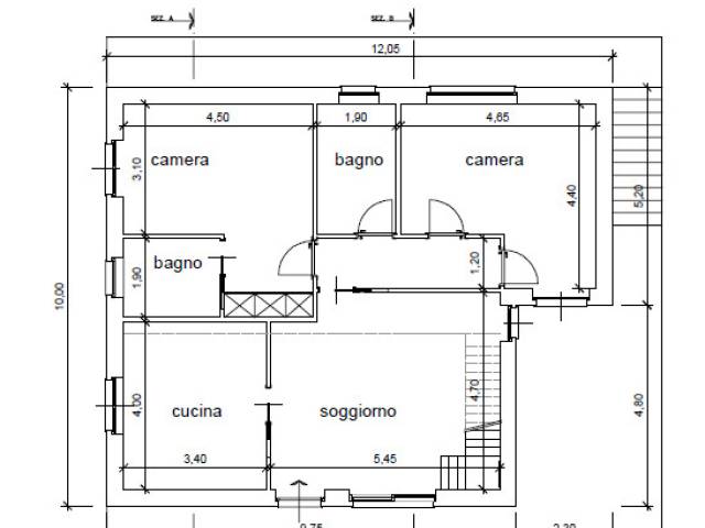 BOZZA PLANIMETRIA NUOVA COSTRUZIONE