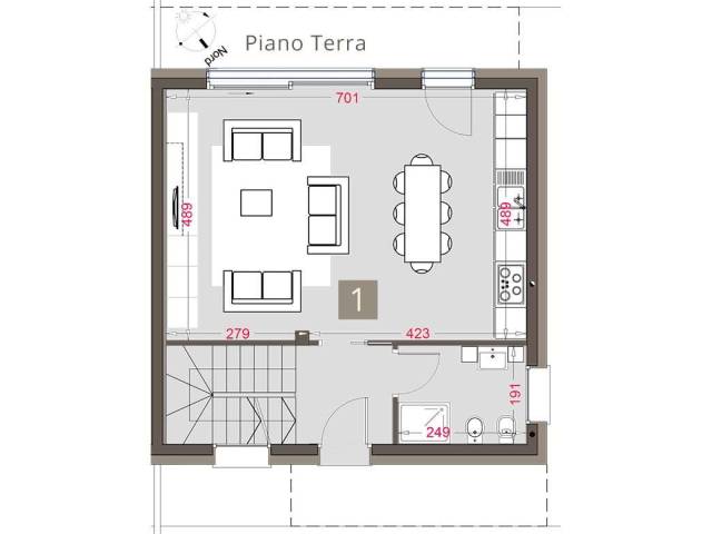 villetta 1 piano terra