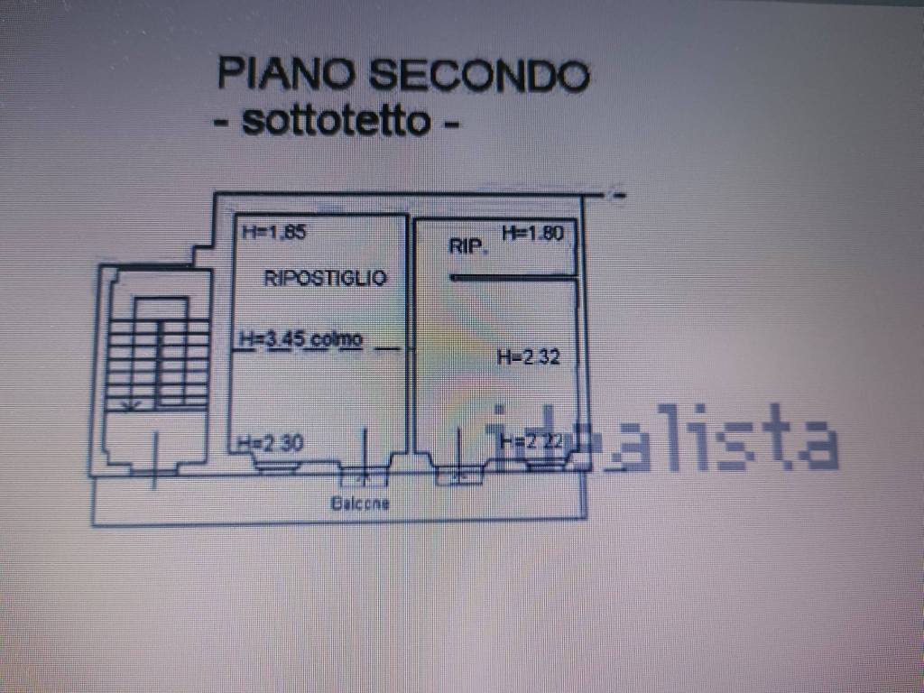 planimetria p.secondo