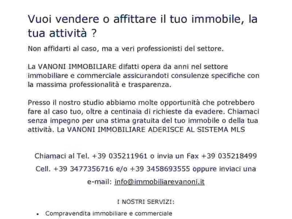 vuoi vendere o affittare il tu