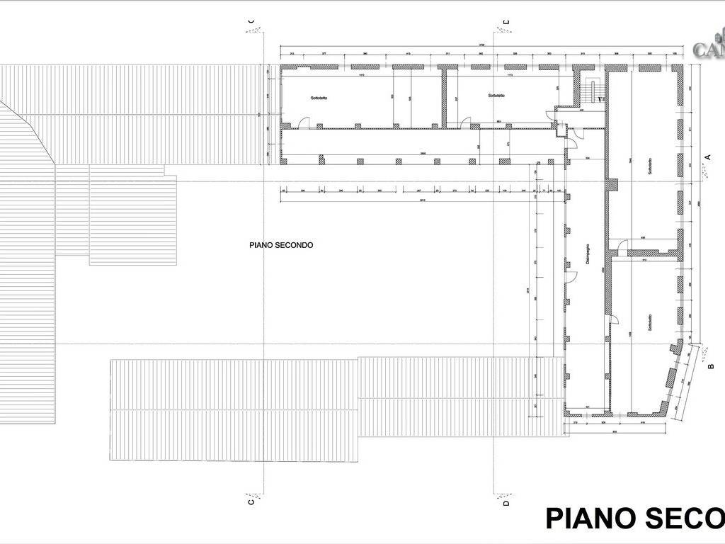 planimetria piano secondo