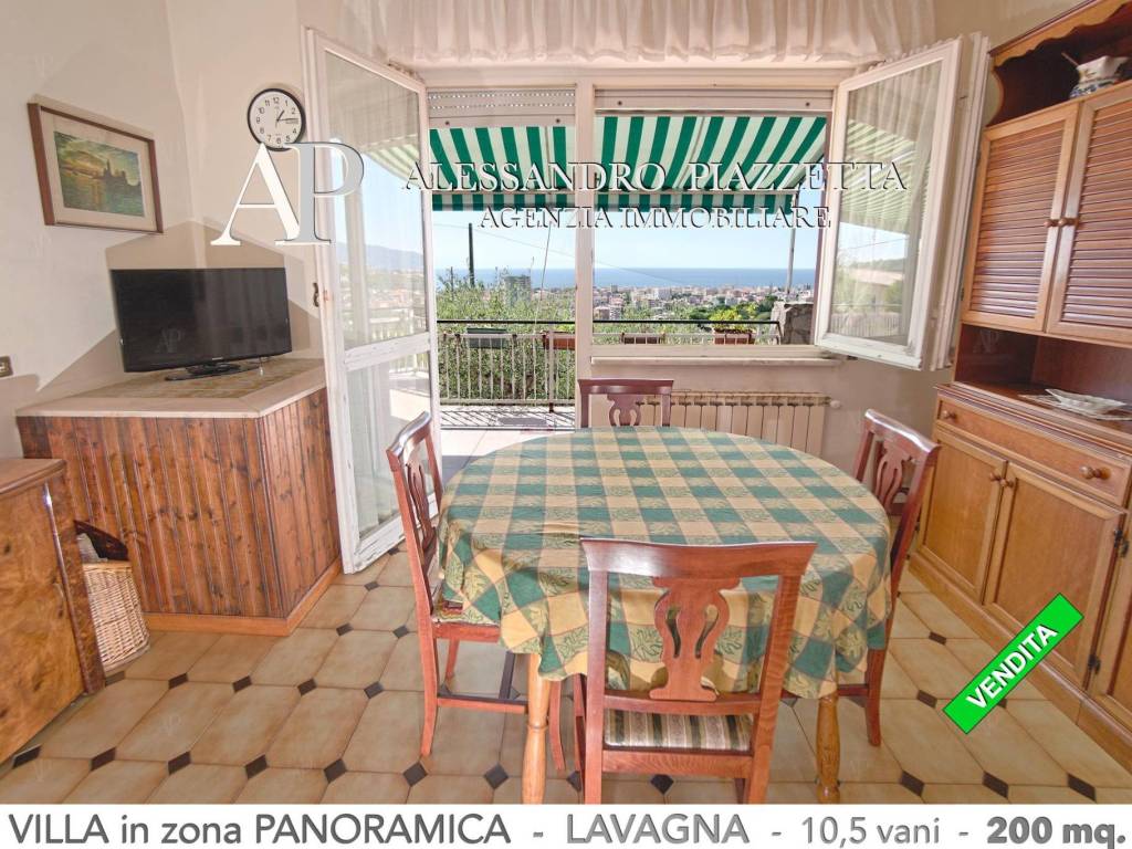 Sala da pranzo con terrazza