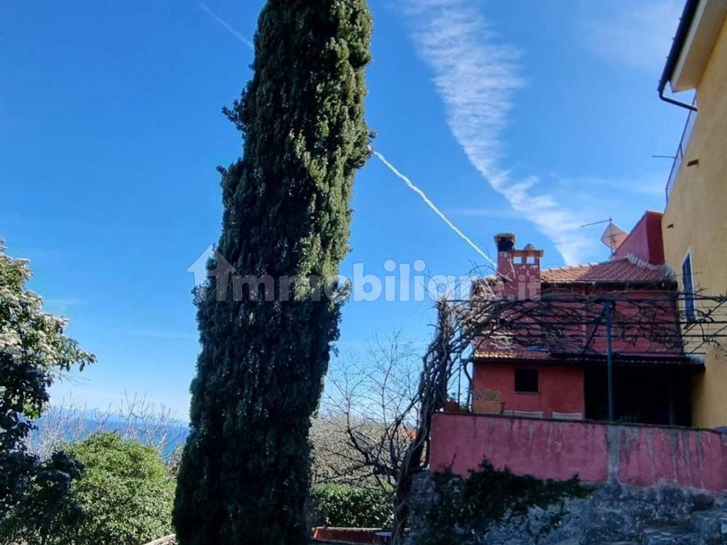 Prospetto esterno e terreno circostante