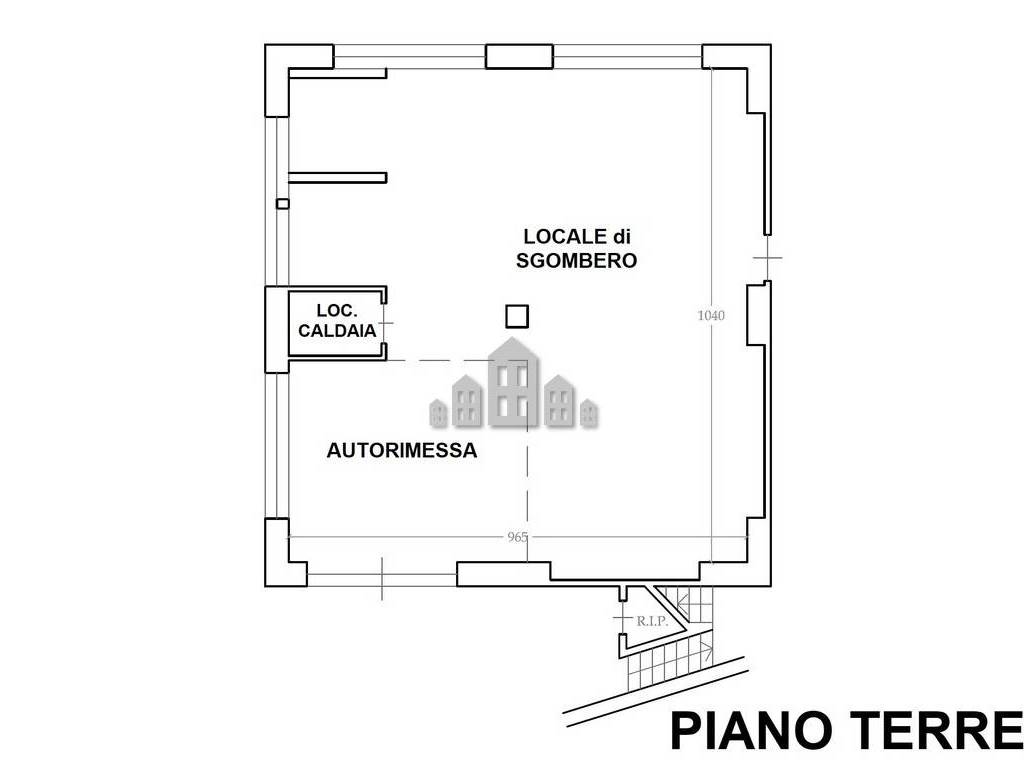 Planimetria piano terra