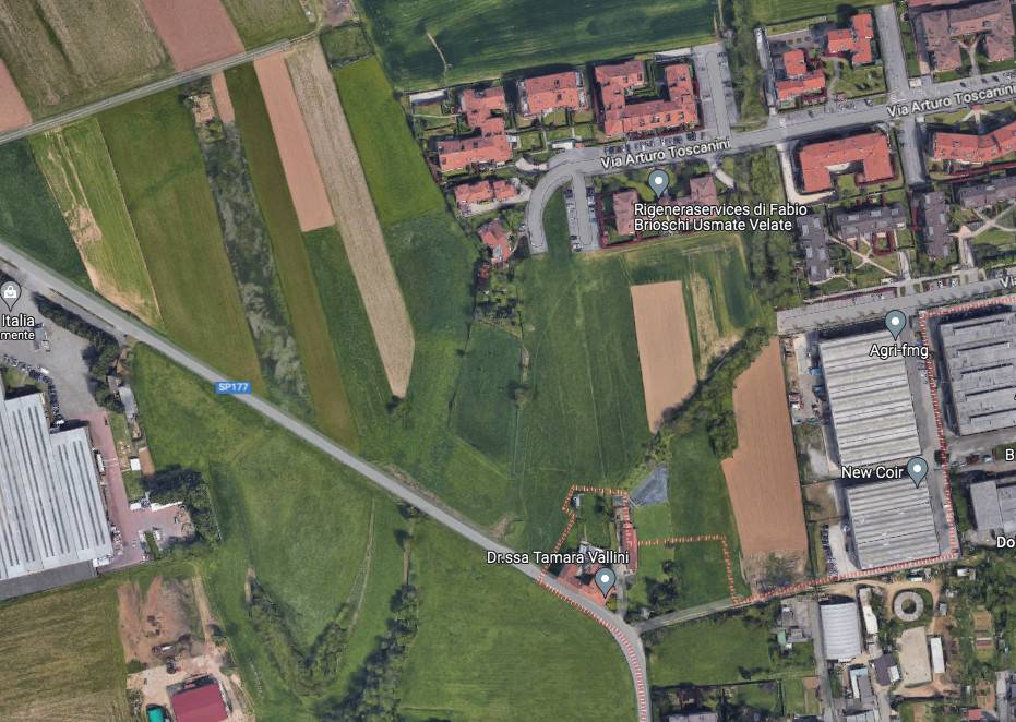 Terreno agricolo via Arturo Toscanini, Usmate Velate, rif. 102093196 Immobiliare.it