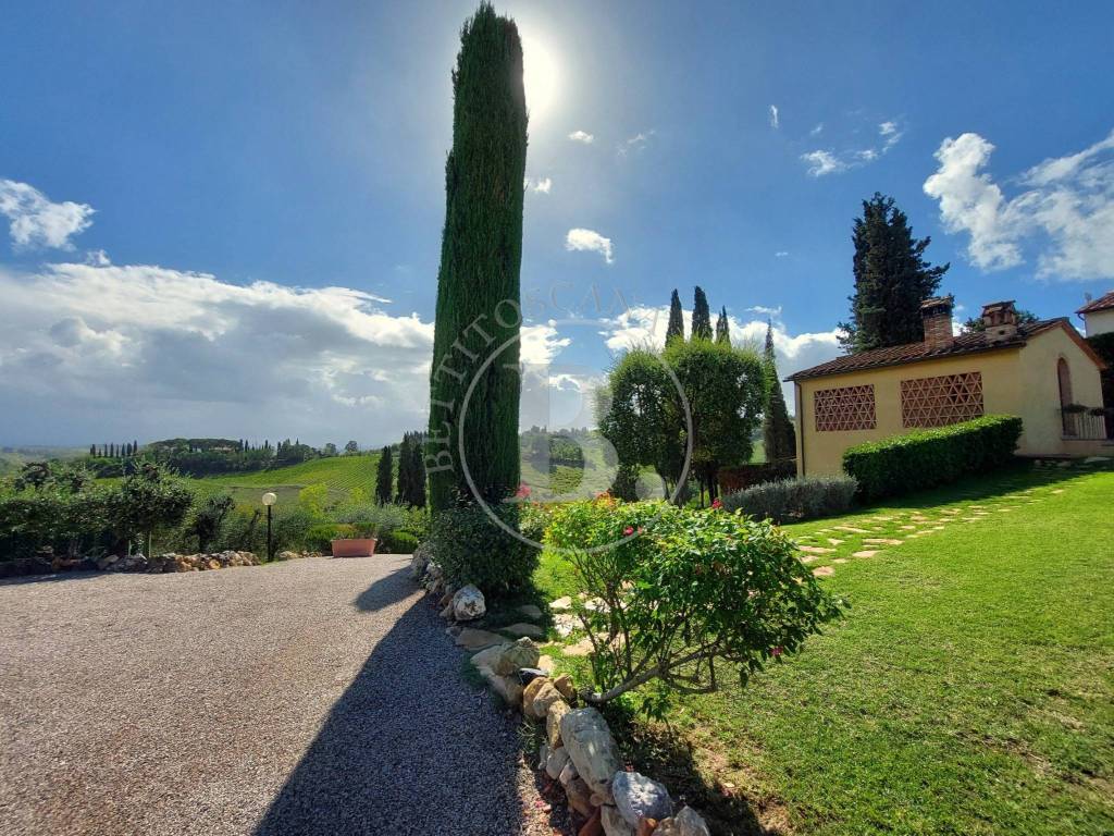 Fienile con piscina, San Gimignano