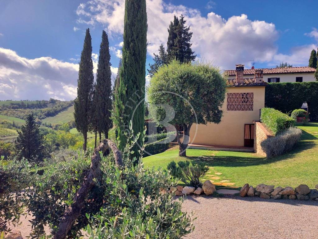 Fienile con piscina, San Gimignano