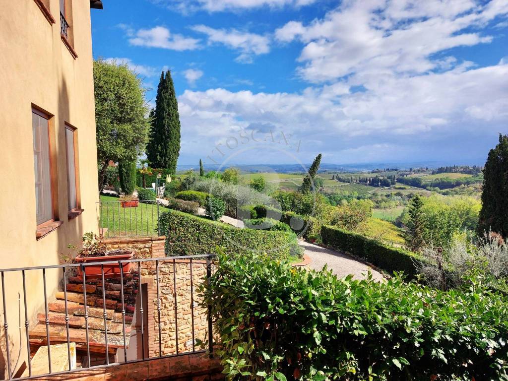 Fienile con piscina, San Gimignano