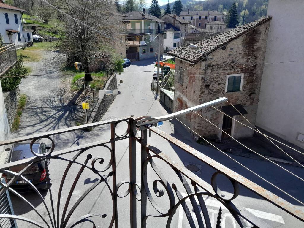 vista dal balcone