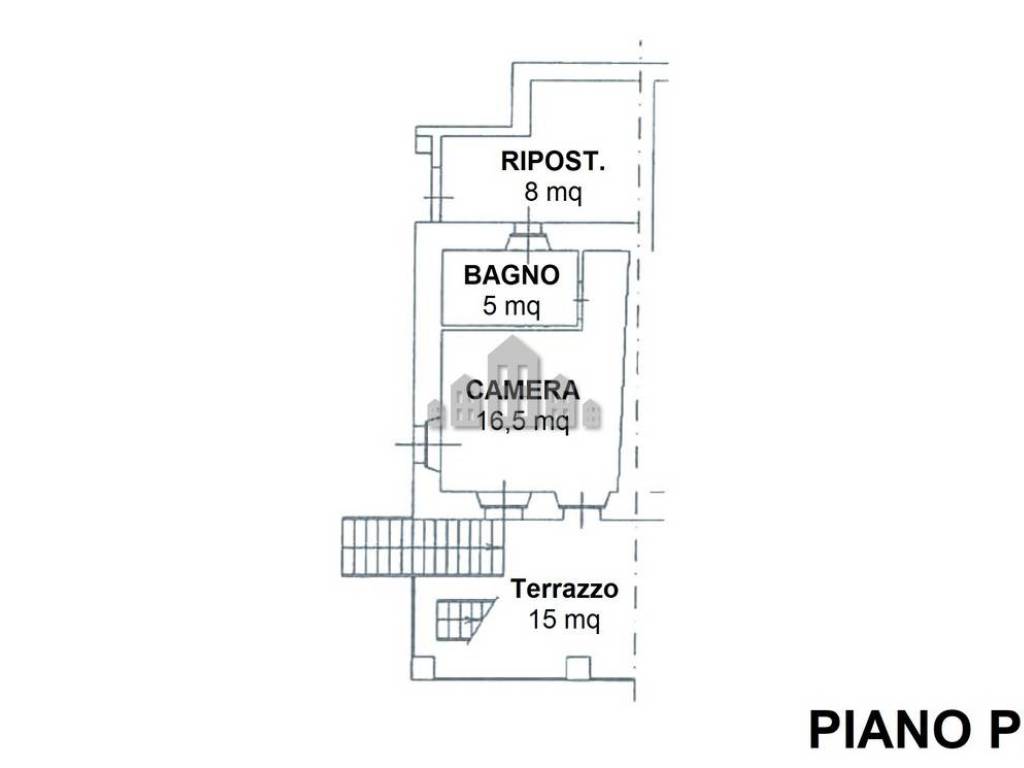 planimetria piano primo