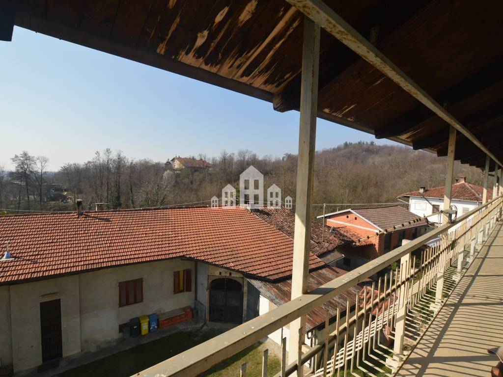 vista dal balcone