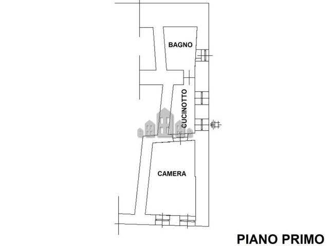 Planimetria piano primo