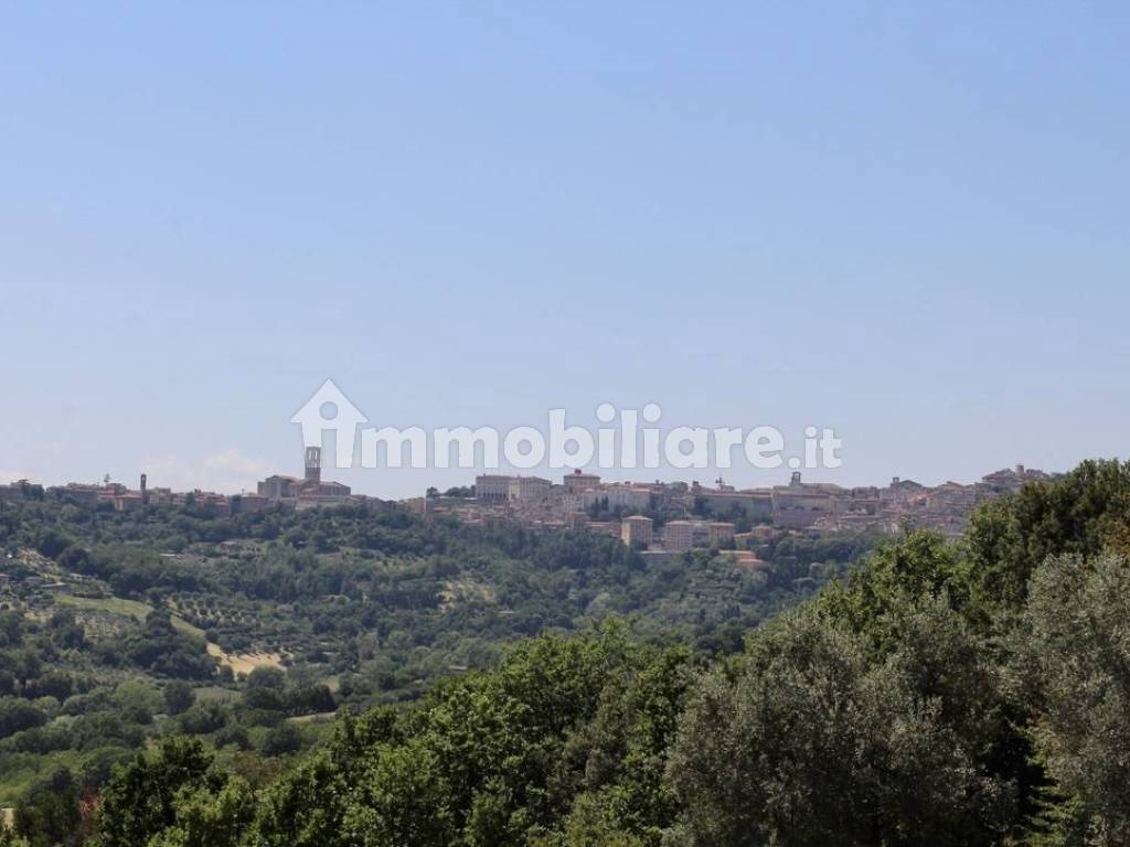 Vista panoramica di Perugia