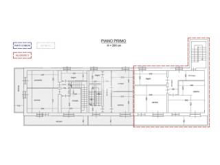 render esemplificativo per ristrutturazione piano primo