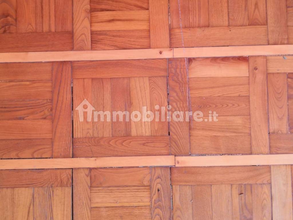 Dettaglio del pavimento in legno