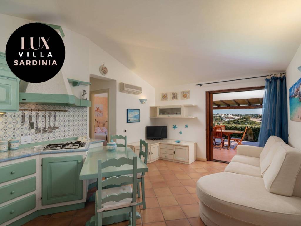 villetta a schiera porto cervo zona living