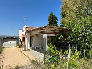 veranda con terreno