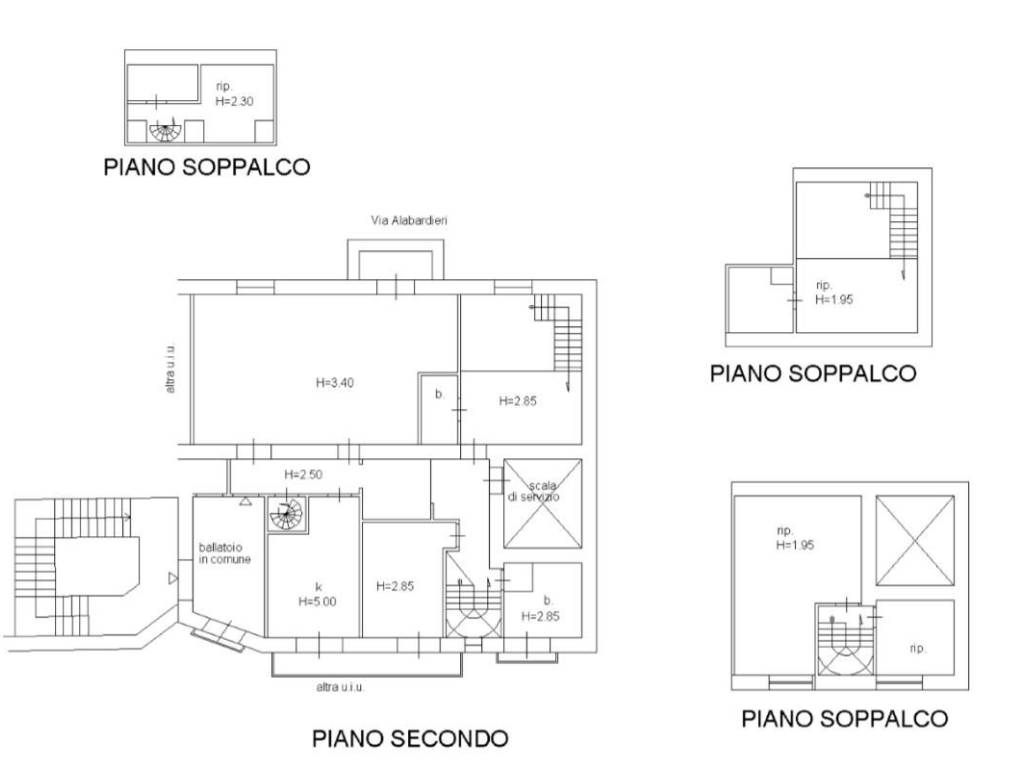 Vendita Appartamento in piazza Giulio Rodinò. Napoli. Secondo piano