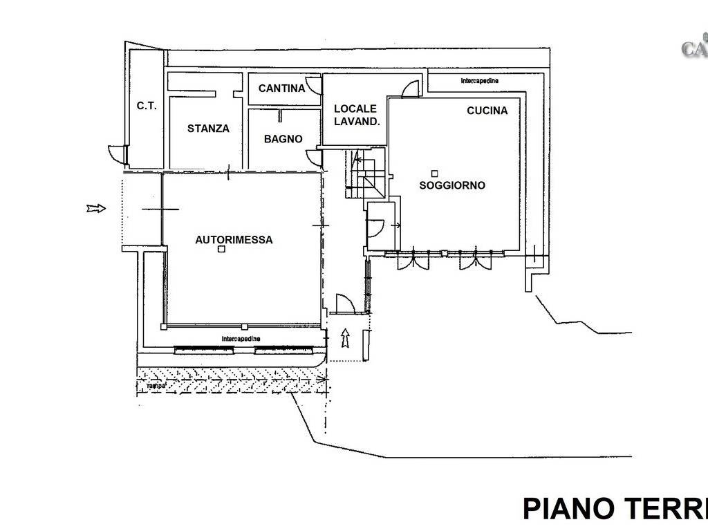 planimetria piano terreno