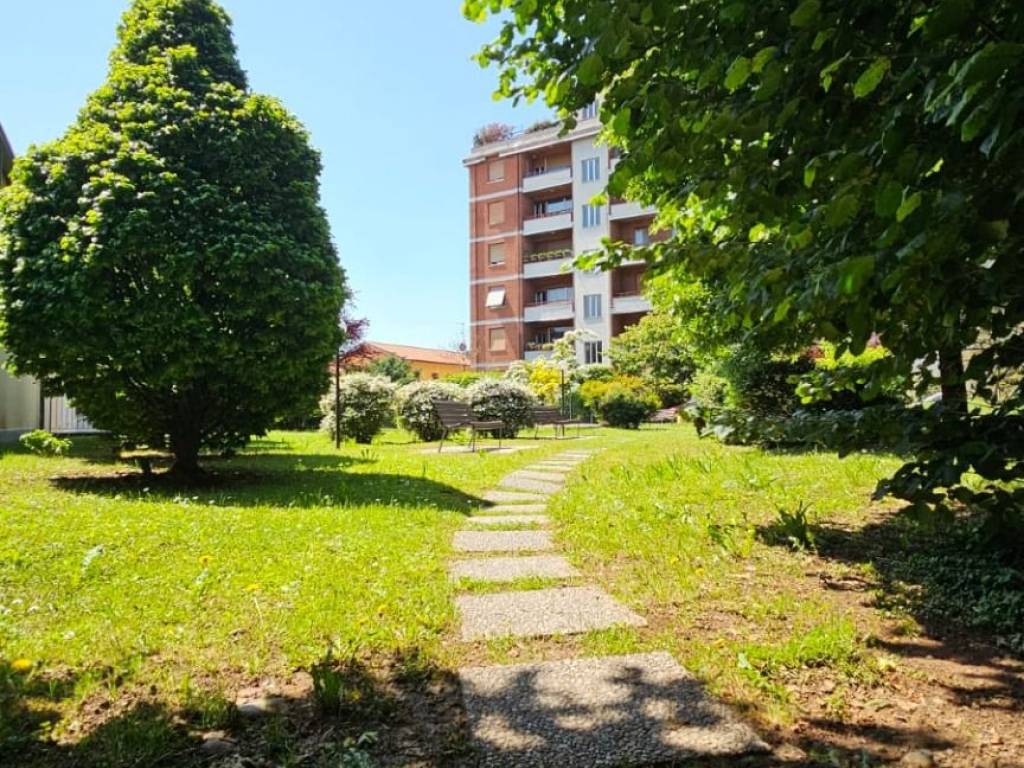 Giardino condominiale