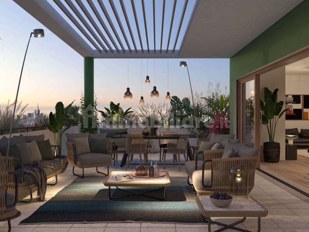 Render esempio terrazza