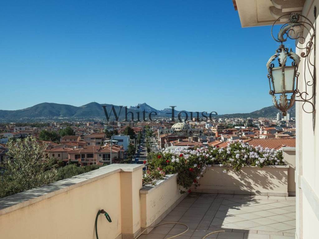 Vista dalla terrazza della camera padronale