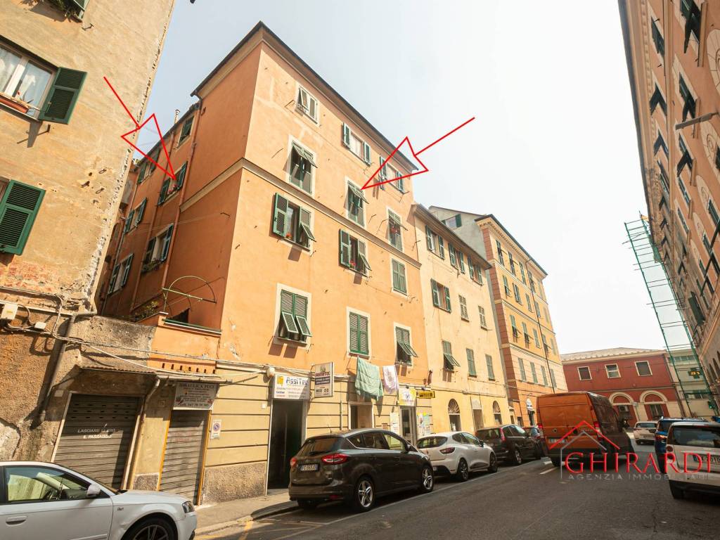 Vendita Appartamento Genova. Trilocale in via Giuseppe Biancheri 18. Buono  stato, terzo piano, riscaldamento autonomo, rif. 103670480
