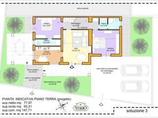 Pianta piano terra di Progetto