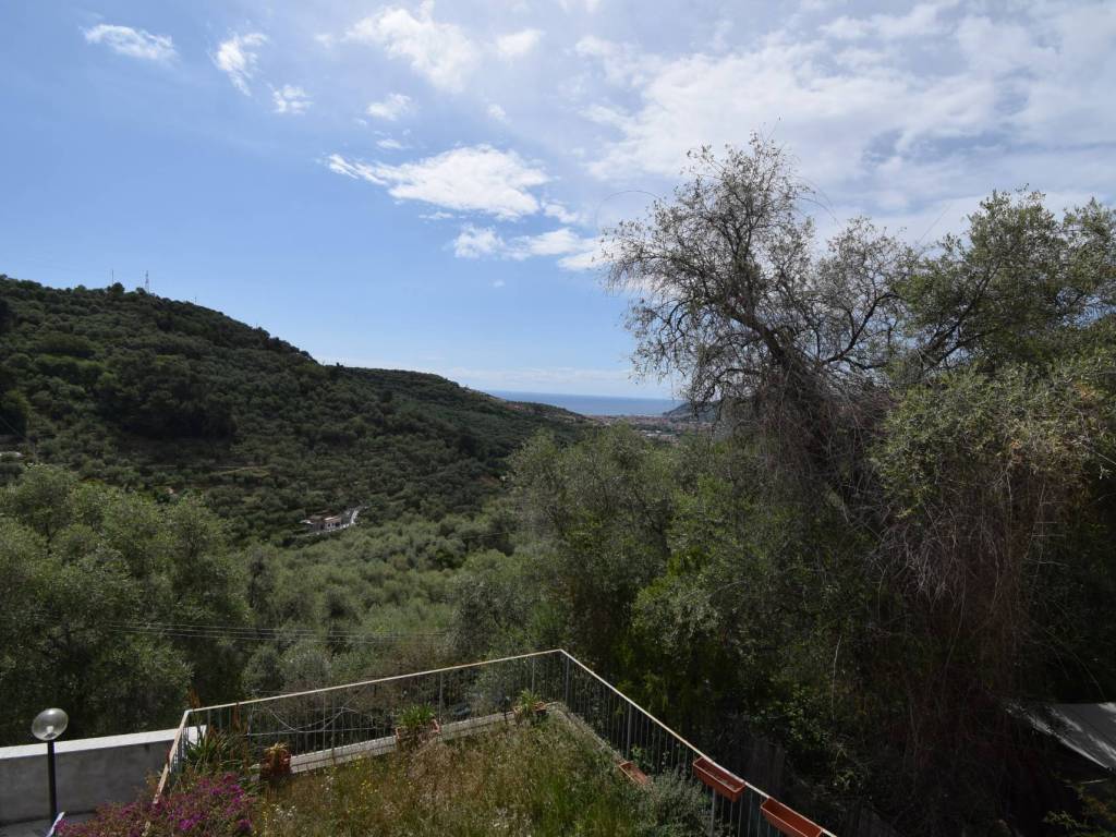 Vista panoramica dal balcone