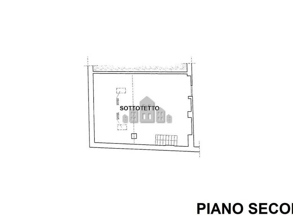 Planimetria piano secondo