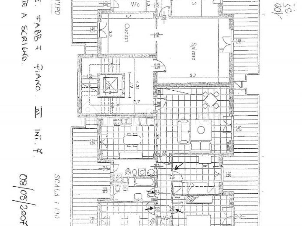 Vendita Appartamento San Marcellino. Quadrilocale in via Starza 7