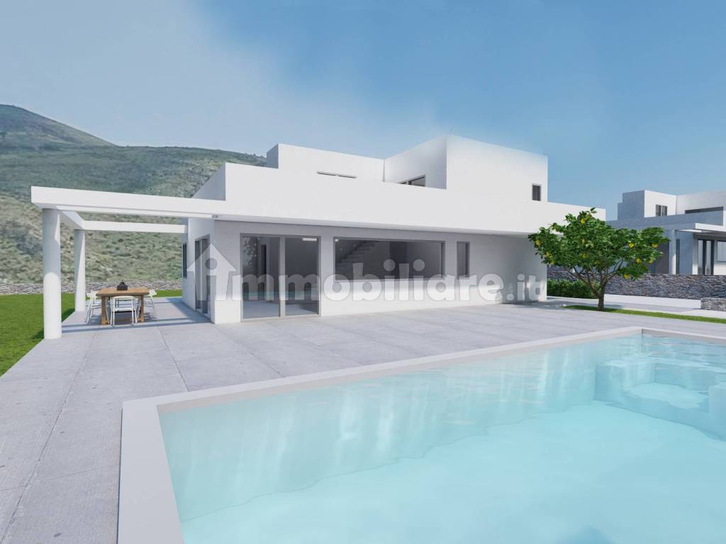 Vendita Villa unifamiliare in Contrada Fraginesi Castellammare del Golfo.  Nuova, posto auto, con balcone, riscaldamento autonomo, 150 m², rif.  89993377