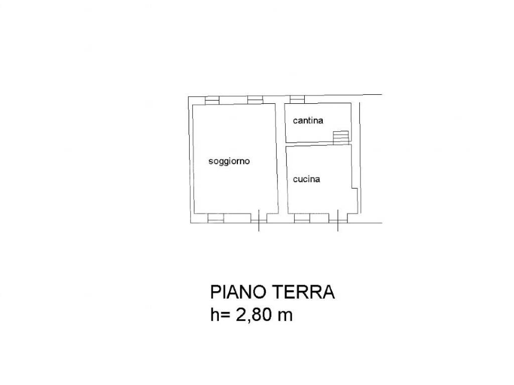 Planimetria piano terra