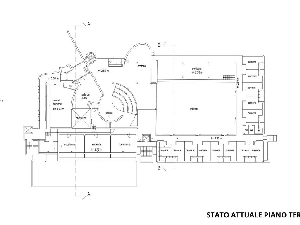 STATO ATTUALE PIANO TERZO