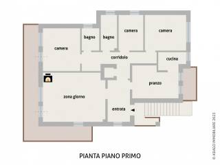 pianta piano primo