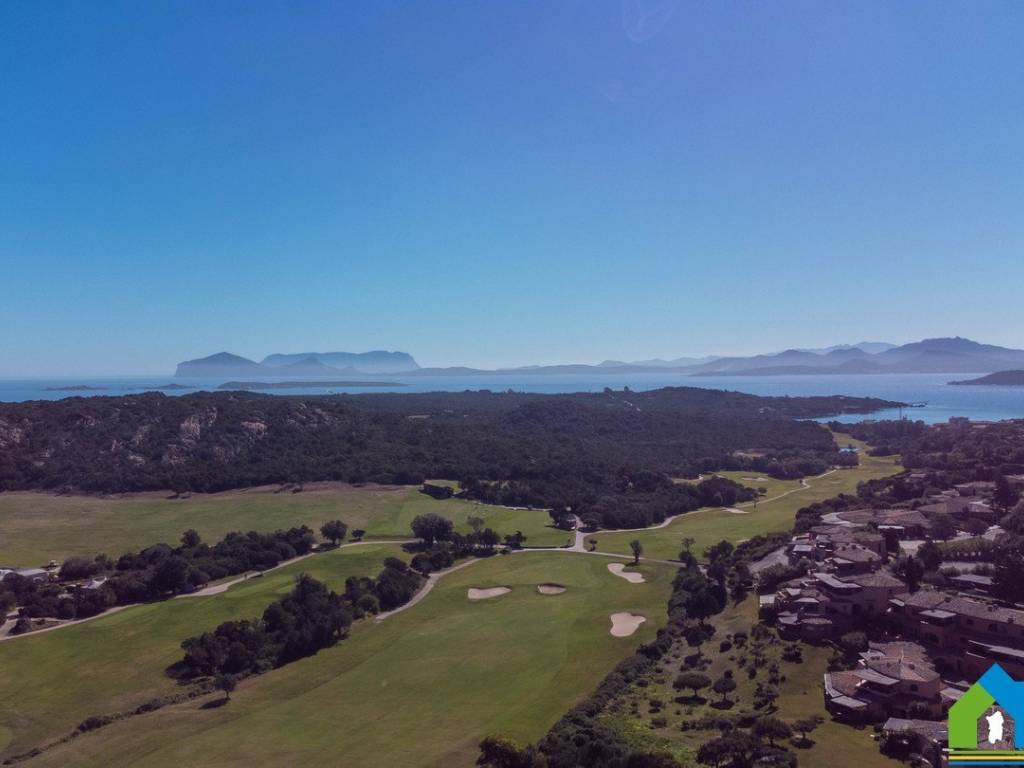 vista sul Pevero Golf