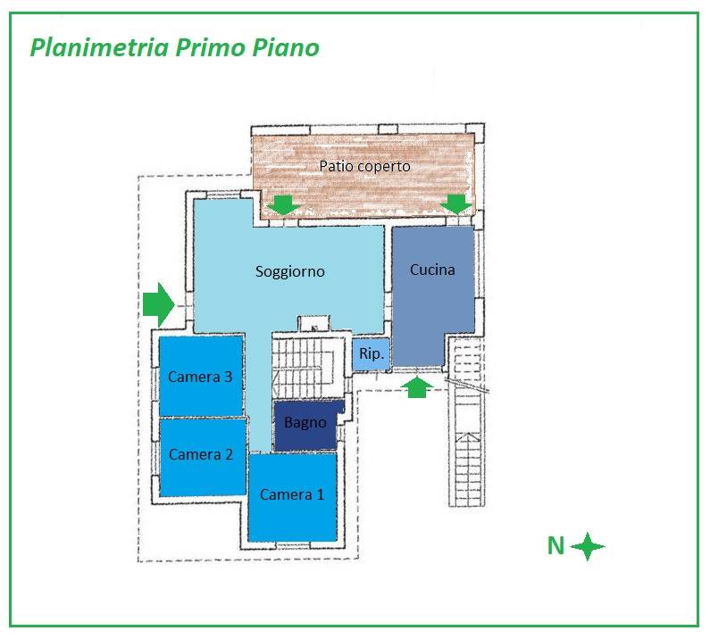 Planimetria primo piano