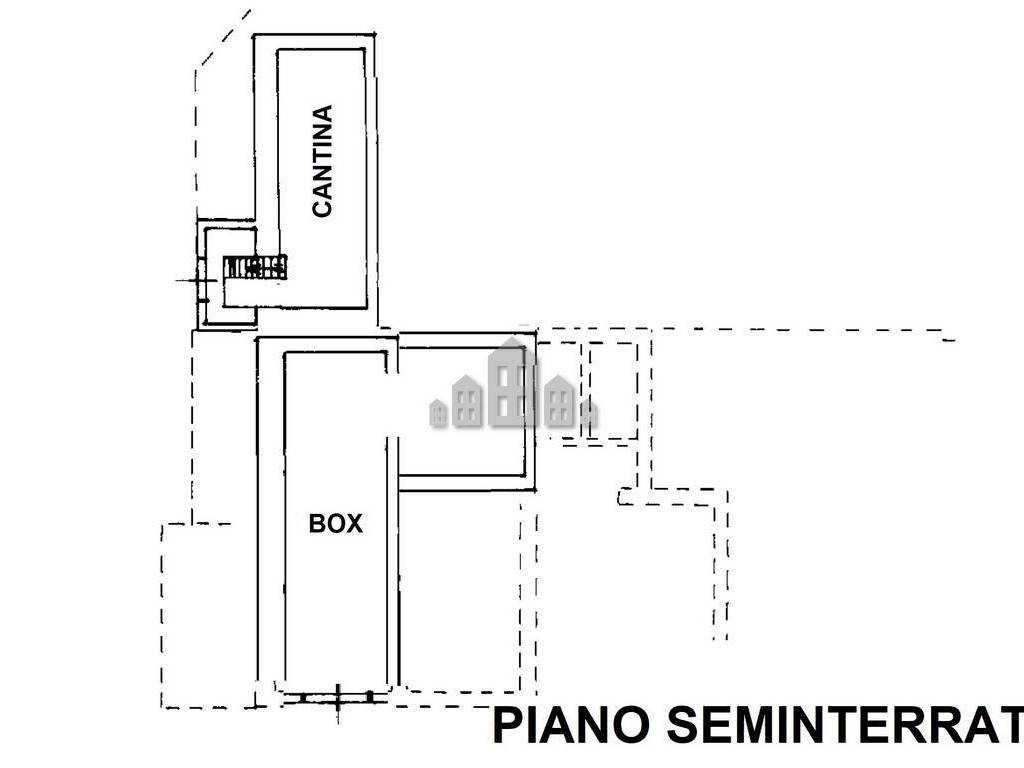 planimetria piano seminterrato