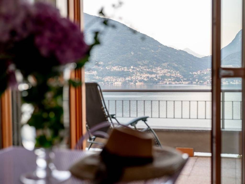 Lago Como San Siro Appartamento con Terrazza e Vista Lago-6